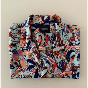 Scotch & Soda Printed Hawaii Shirt